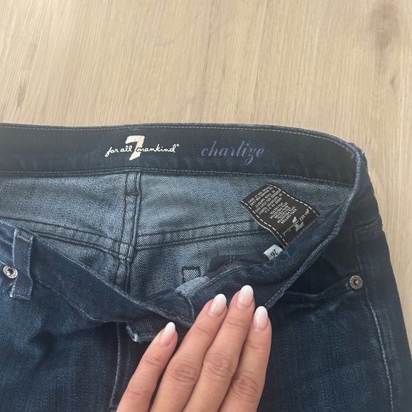 7 FOR ALL MANKIND Charlize Flare Leg Jeans - Picture 4 of 4